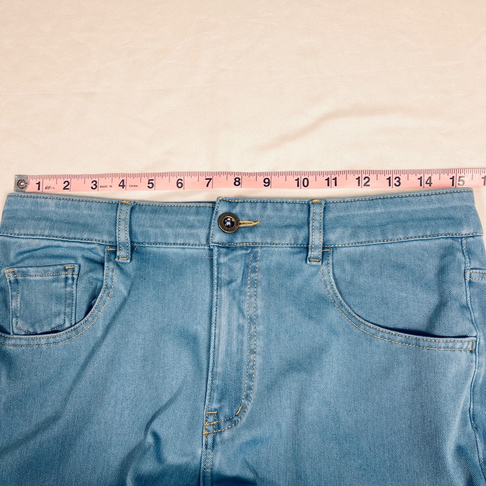 Halara Flex Mid Rise Bootcut Jeans Sunny Blue Medium Regular 02707422 - Picture 6 of 9
